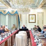 Prime Minister Muhammad Shehbaz Sharif meeting with UAE's Deputy Minister of Cabinet Affairs for Competitiveness and Knowledge Exchange H. E. Abdulla Nasser Lootah