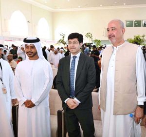 Ambassador Faisal Niaz Tirmizi, Pakistan's Envoy to the UAE and H.E. Hussain Muhammad, Consul General of Pakistan in Dubai, graced the 4th Mango Festival held at the Expo Hall in Khorkafan.