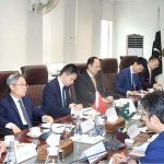 Federal Minister for Commerce Jam Kamal Khan held a meeting with Chinese Ambassador H.E. Jiang Zaidong and his delegation to discuss enhancing bilateral trade, investment cooperation, and economic integration between Pakistan and China