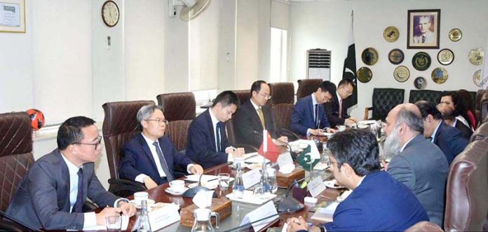 Federal Minister for Commerce Jam Kamal Khan held a meeting with Chinese Ambassador H.E. Jiang Zaidong and his delegation to discuss enhancing bilateral trade, investment cooperation, and economic integration between Pakistan and China