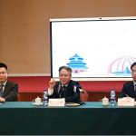 Chinese Ambassador to the Islamic Republic of Pakistan Jiang Zaidong briefing to media persons during the Celebration of International Day for Dialogue Among Civilizations Embassy of the people's Republic of China in the Islamic Republic of Pakistan themed on "Global civilization Initiative"