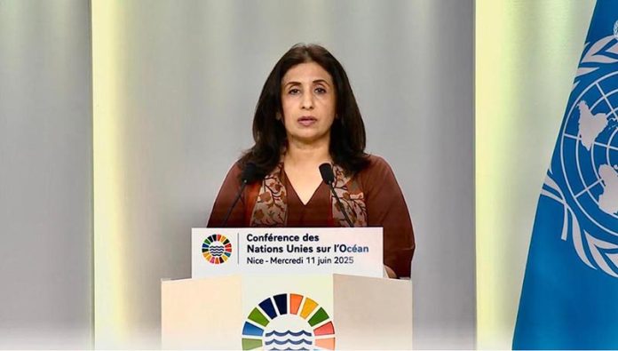 Statement made by Ambassador of Pakistan to France, Mumtaz Zahra Baloch at the Third United Nations Ocean Conference being