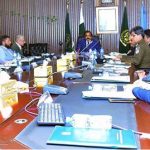 PM Adviser on Inter-Provincial Co-ordination, Rana Sana Ullah, is presiding over an important meeting regarding the holding of South Asian games in Pakistan , Federal Secretary for IPC, Mohyyudin wani is also present on the occasion