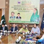 Deputy Commissioner Saba Asghar Ali addressing a seminar organized on World Environment Day