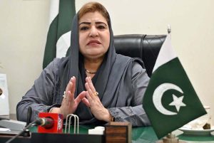 In a strong show of support for Pakistan’s civil-military leadership, Parliamentary Secretary for Human Rights Saba Sadiq lauded the recent meeting between Field Marshal Syed Asim Munir and U.S. President Donald Trump, calling it a “historic breakthrough” for Pakistan and the region. Match the photo with APP Interview slugged “Saba Sadiq hails Asim Munir–Trump meeting as landmark moment for Pakistan” already been released