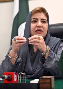 In a strong show of support for Pakistan’s civil-military leadership, Parliamentary Secretary for Human Rights Saba Sadiq lauded the recent meeting between Field Marshal Syed Asim Munir and U.S. President Donald Trump, calling it a “historic breakthrough” for Pakistan and the region. Match the photo with APP Interview slugged “Saba Sadiq hails Asim Munir–Trump meeting as landmark moment for Pakistan” already been released