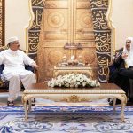 Hon’ble Mr. Justice Yahya Afridi, Chief Justice of Pakistan, calls on His Excellency Sheikh Dr. Mohammed Alissa, Secretary-General of the Muslim World League and Chairman of the Organisation of Muslim Scholars