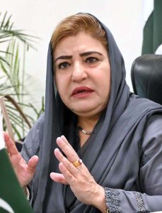 In a strong show of support for Pakistan’s civil-military leadership, Parliamentary Secretary for Human Rights Saba Sadiq lauded the recent meeting between Field Marshal Syed Asim Munir and U.S. President Donald Trump, calling it a “historic breakthrough” for Pakistan and the region. Match the photo with APP Interview slugged “Saba Sadiq hails Asim Munir–Trump meeting as landmark moment for Pakistan” already been released