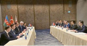 Federal Minister for Petroleum Ali Pervaiz Malik held a meeting with Deputy Minister of energy and natural resources of Turkiye Mr. Ahmet Berat in Baku.
