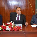 Federal Minister for Planning, Development and Deputy Chairman Planning Commission (DCPC) Ahsan Iqbal chairing the Central Development Working Party (CDWP) meeting on Friday, where five development projects worth Rs. 55.164 billion were approved
