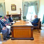 Member of National Assembly Ms. Shagufta Jumani called on Prime Minister Muhammad Shehbaz Sharif