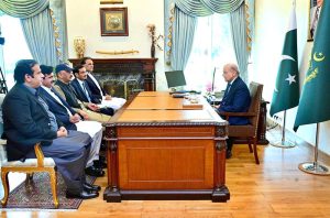 Member of National Assembly Azhar Qayyum Nahra called on Prime Minister Muhammad Shehbaz Sharif