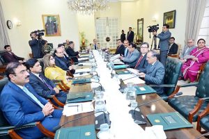 Prime Minister Muhammad Shehbaz Sharif chairs a meeting regarding matters related to Ministry of National Health, Regulations and Coordination