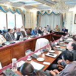 Prime Minister Muhammad Shehbaz Sharif chairs the Federal Cabinet Meeting