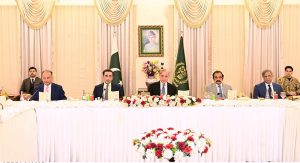 Prime Minister Muhammad Shehbaz Sharif hosted dinner in honour of high level diplomatic delegation headed by PPP Chairman Bilawal Bhutto Zardari that recently visited important world capitals to highlight Pakistan’s perspective on the recent Indian aggression.