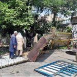 Under the special directives of Federal Minister for Railways, Muhammad Hanif Abbasi, Pakistan Railways Rawalpindi Division successfully conducted an anti-encroachment operation on the Taxila-Havelian section