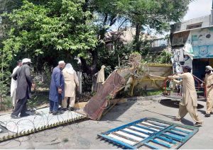 Under the special directives of Federal Minister for Railways, Muhammad Hanif Abbasi, Pakistan Railways Rawalpindi Division successfully conducted an anti-encroachment operation on the Taxila-Havelian section