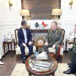 Minister of Defence of the Republic of Belarus, Lt. Gen. Viktor Khrenin called on Secretary Defence, Lt. Gen. Muhammad Ali HI(M) Retd at Ministry of Defence