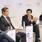 Federal Minister for Petroleum, Ali Pervaiz Malik during a high-level panel discussion at the St. Petersburg International Economic Forum (SPIEF)
