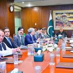 Deputy Prime Minister and Foreign Minister, Senator Mohammad Ishaq Dar chairing a meeting to review the ongoing evacuation of Pakistani nationals/zaireen presently stranded in Iran & Iraq at MoFA