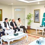 Deputy Prime Minister and Foreign Minister, Senator Mohammad Ishaq Dar met with the MQM delegation led by Dr. Khalid Maqbool Siddiqui, including Dr. Farooq Sattar, Amin ul Haque and Javaid Hanif
