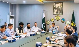 Mr. Muhammad Mueen Wattoo, Federal Minister for Water Resources, today chaired the 60th Annual Meeting of the Federal Flood Commission, calling for enhanced inter-agency coordination and vigilance to manage flood risks during the upcoming monsoon season, set to begin on July 1