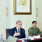 Prime Minister Muhammad Shehbaz Sharif chairs a meeting of the National Economic Council