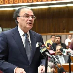 Finance Minister lays budgetary documents in NA