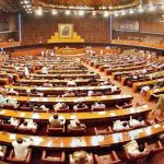 Journalists hold walk-out from NA against termination of employees from media house