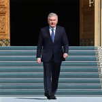 President of Uzbekistan departs for Mongolia