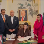 Punjab govt approves Rs 1,240b development budget; CM Maryam signs budget document