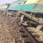 Two bogies derailed due bomb explosion on railway track