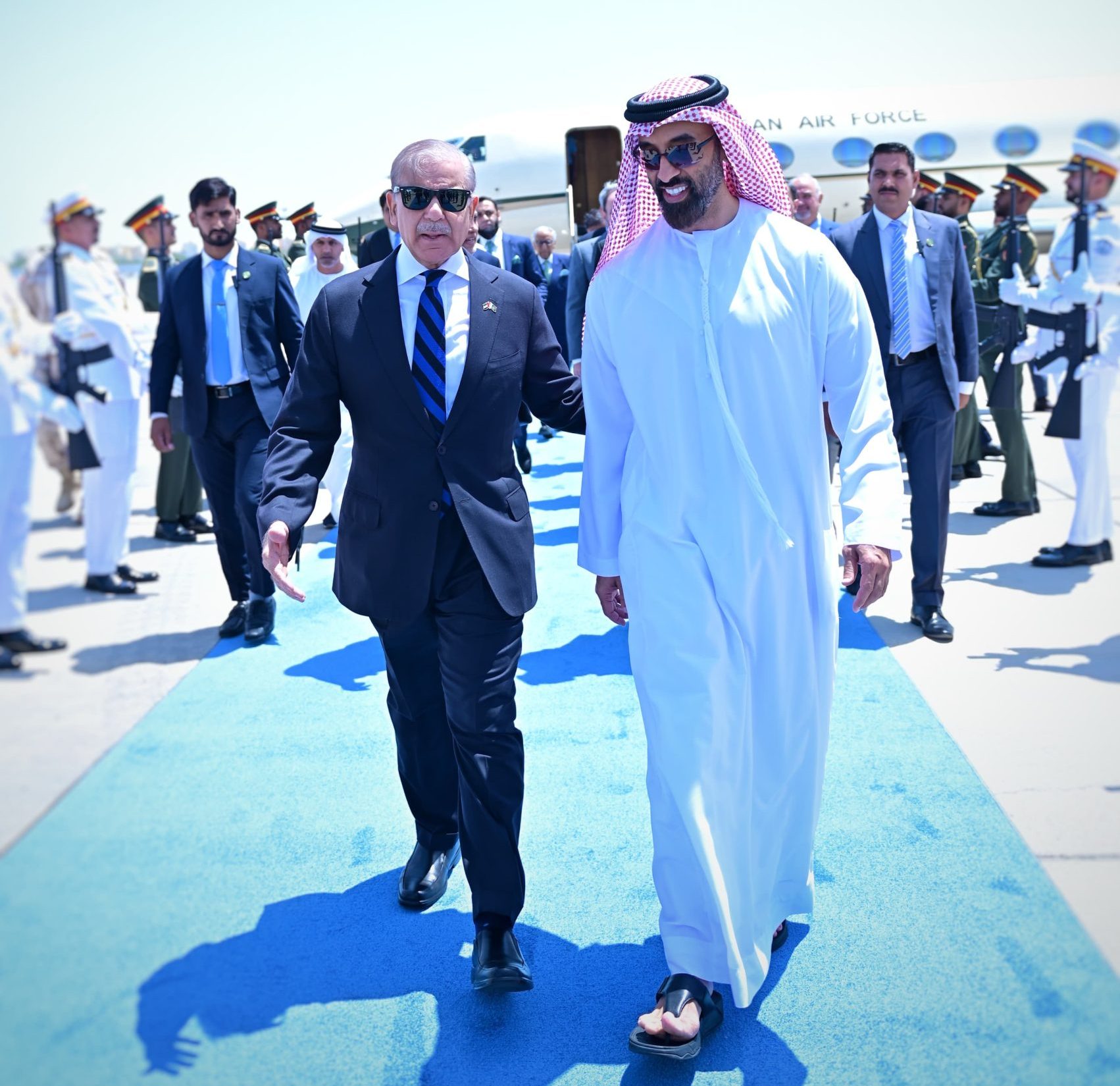 PM Shehbaz in Abu Dhabi on daylong UAE visit