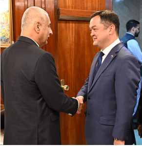 Uzbek ambassador calls on Ayaz Sadiq