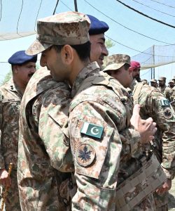 Field Marshal Syed Asim Munir celebrates Eid-ul-Azha with frontline troops