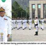 President visits Naval Headquarters, lauds impregnable defence of navy during Marka-e-Haq