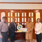 former President AJKCCI visits FGP office, discusses economic empowerment, green initiatives