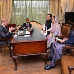Cabinet members, MNAs call on PM Shehbaz Sharif, assure him of full support in budget approval