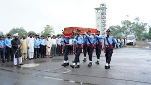 Funeral prayer of HC Alauddin offered with full police honours