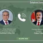 DPM/FM Dar, Turkish FM Fidan discuss bilateral, multilateral cooperation
