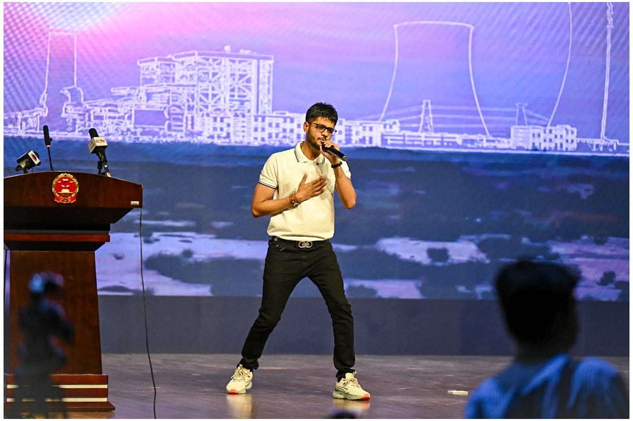 Umair Shahid promotes Pak-China cultural ties through music as CPEC arts and media ambassador