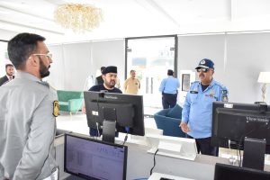 IGP Rizvi visits Security Division, Safe City Islamabad