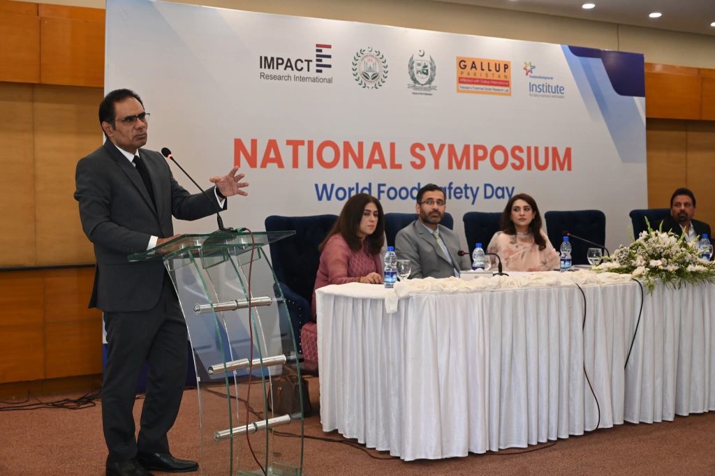 IMPACT Research Int’l, Gallup Pakistan organize national symposium on food safety  Associated Press of Pakistan