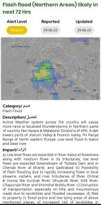 NDMA warns of urban, flash floods as heavy rains set to lash Pakistan