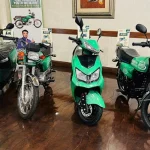 Citizens encourage electric bike use by girls in south Punjab