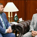 Romanian envoy calls on Ayaz Sadiq
