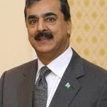 Senate Chairman Yusuf Raza Gilani attends wedding reception