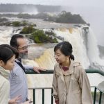 Princess Kako visits Iguacu Falls as visit to Brazil ends