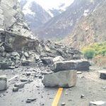Heavy rains trigger landslides in Galiyat, tourists, locals advised caution