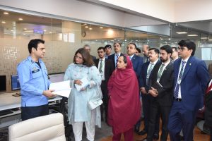 Mid-Career management course delegation visits Safe City Islamabad